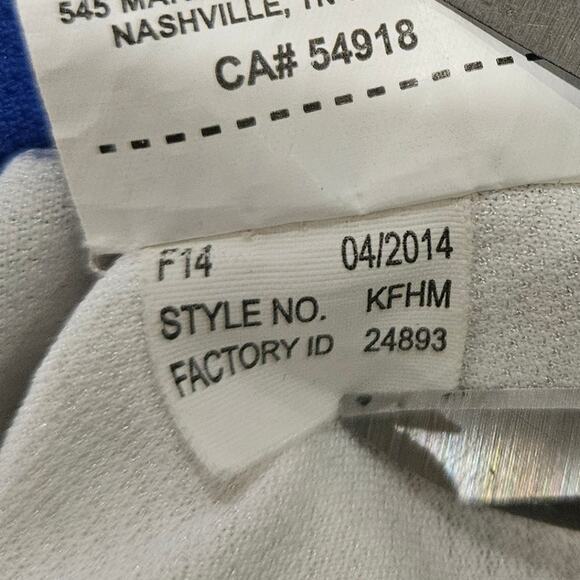 Majestic NY Giants Lace-Up Bling Jersey Size L - Picture 7 of 8